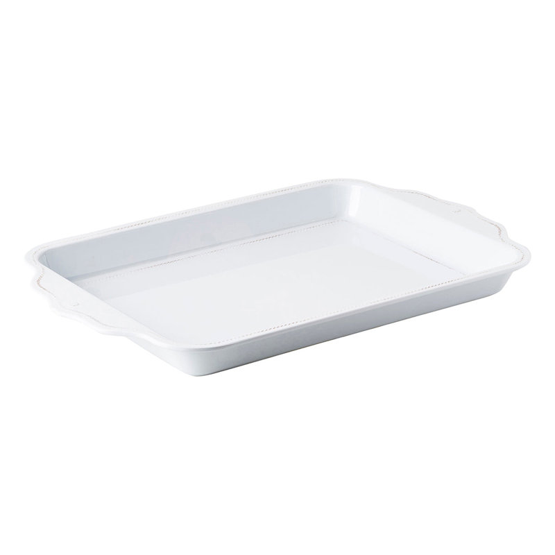 Berry & Thread Melamine 24" Tray - Whitewash