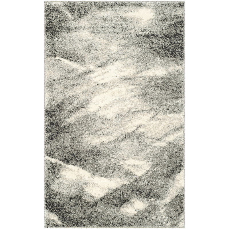 Kobbe Abstract Area Rug, Rectangle 91 x 152 cm