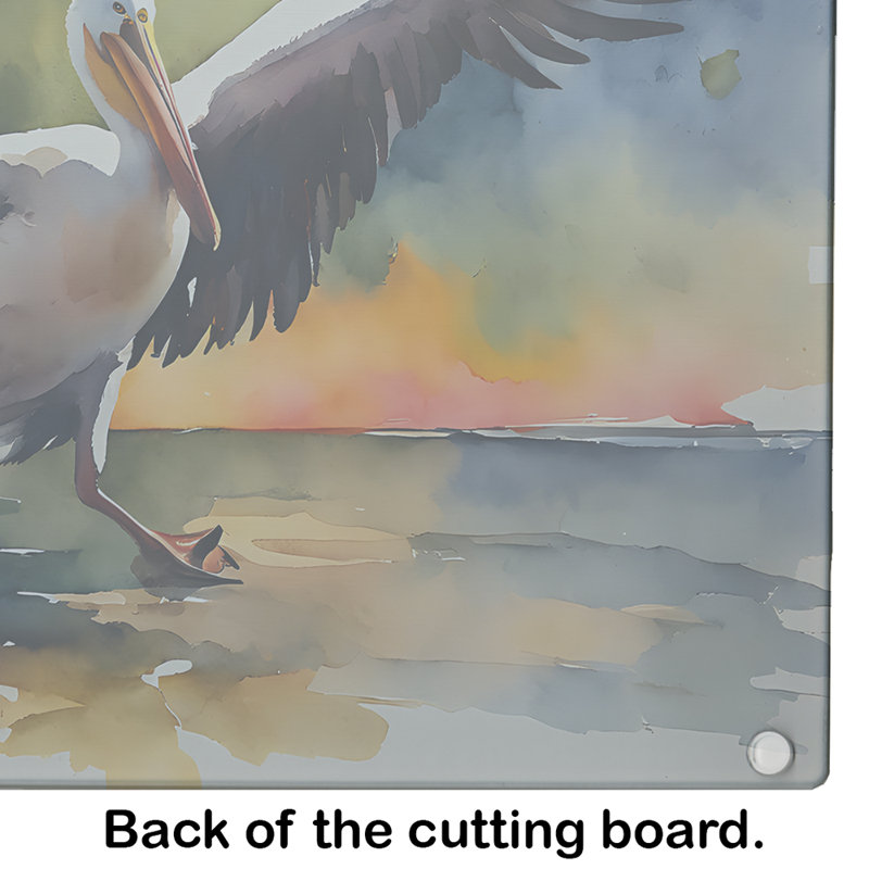 Pelican Glass Cutting Board Large