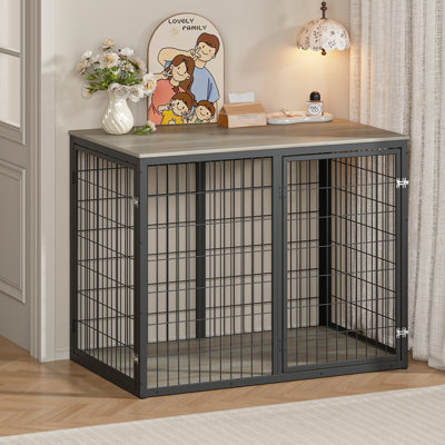 Meuble cage pour chien Barney