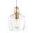 Lisbon 1-Light Pendant With Clear Glass-1706743871