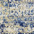 Burnie Oriental Blue/Ivory Area Rug-47640373