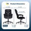 Comfort Classic Swivel Executive Office Chair-1579307335