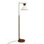 Lampe contemporaine sur pied brune Zensa 110V