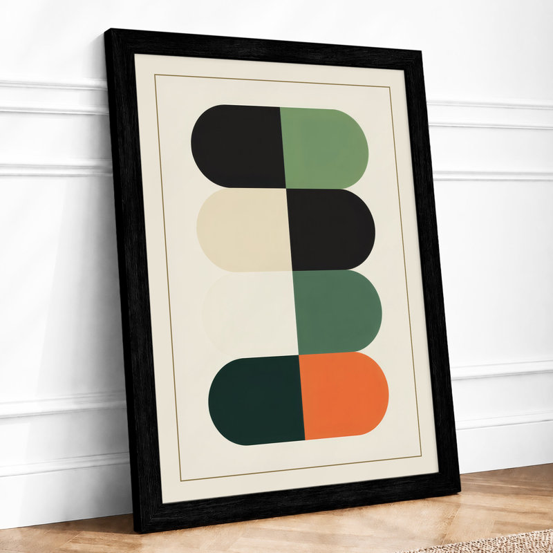 Colour Forms Minimalist - Print, A1 - 84.1 x 59.4 cm, Black