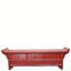 19th Century Red Altar-Style Console Table