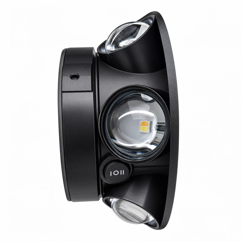 4.6in Rechargeable LED Wall Light with Remote Control