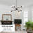 Davit 8 - Light Dimmable Sputnik Sphere Chandelier-2060118257