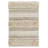 22x58" Bath Rug - Global Inspired Woven Texture Natural Shade Skid Back Easy To Clean Machine Multi Heavy Textured Non-slip Washable Bathroom Floor Mat Runner