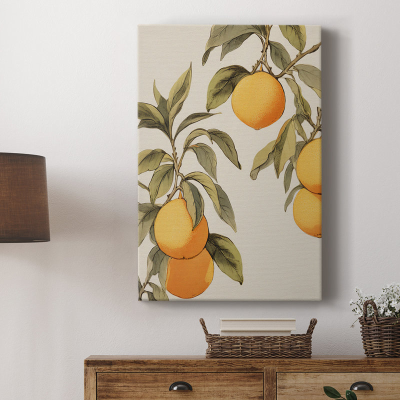 Imprimé floral rétro XXVII - galerie Cavas, H 12 po x l 8 po