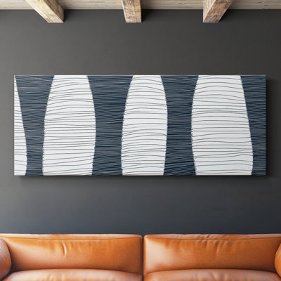 Abstract Series 8 #XLI-Wide Gallery Wrapped Canvas