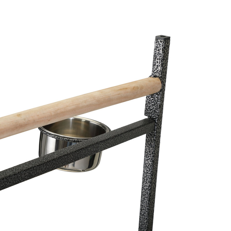 Meuble de jeu 72 po avec roulettes en fer 72 po, perchoir Pet Products
