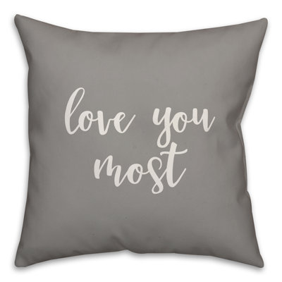  Coussin Love You More