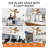 Socket Fan Light, Ceiling Fans With Lights And Remote, Dimmable Led Ceiling Fan With Lights, 3 Colours 3000k-6500k, For Bedroom, Kitchen, Garages.