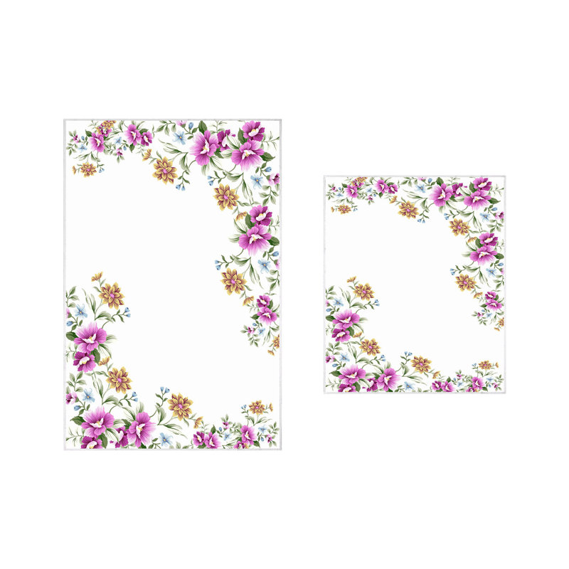 Ensemble de tapis de bain 2 pièces Bagwell