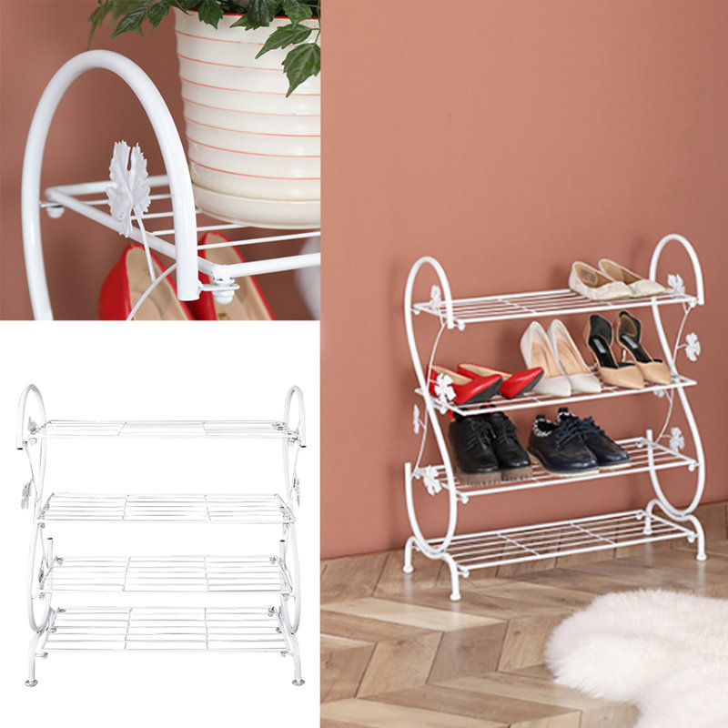 4 Pair Shoe Storage Cabinet