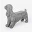 STATUE DE COWER SPANIEL DOG