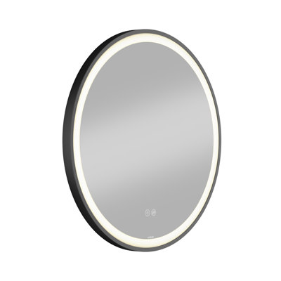  Miroir Manson, cadre noir