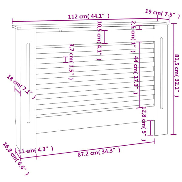Dimensions du produit