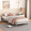 Lit simple moderne avec plateforme flottante