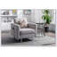Beige Linen Tufted Armchair-1442544488