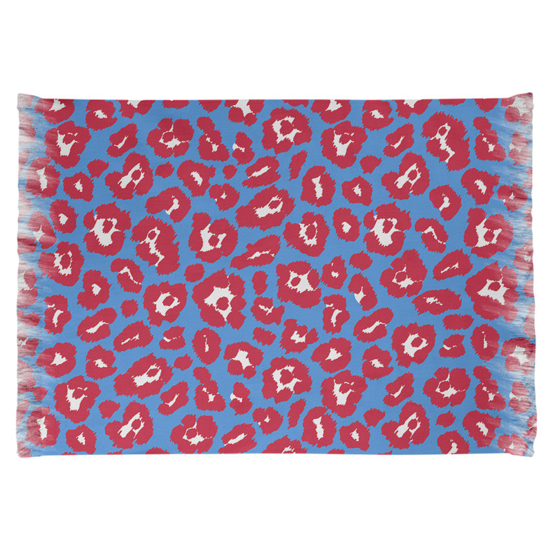Tapis bleu / rouge Houston