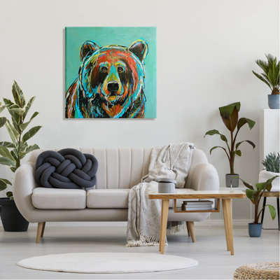 Ours moderne abstrait