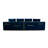 Tesa 118'' Velvet Sofa-93762347