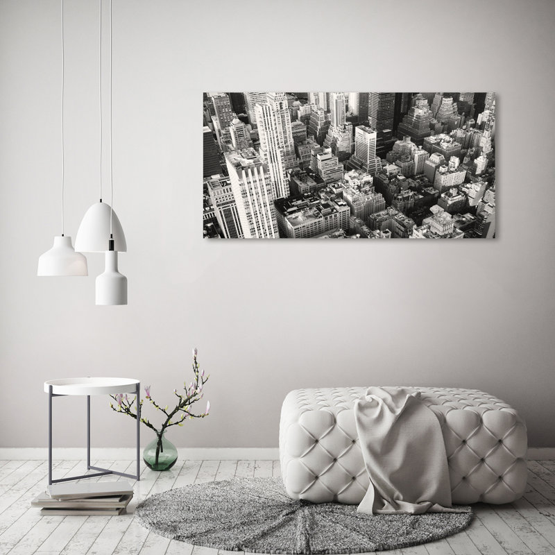 New York Bird Flight 1 Piece Wrapped Canvas Wall Art