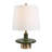  Sieler Glossy Green Table Lamp