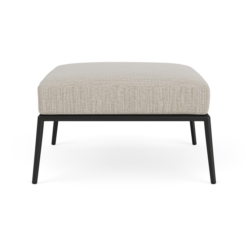 Escape Outdoor Ottoman, Friendly Flax