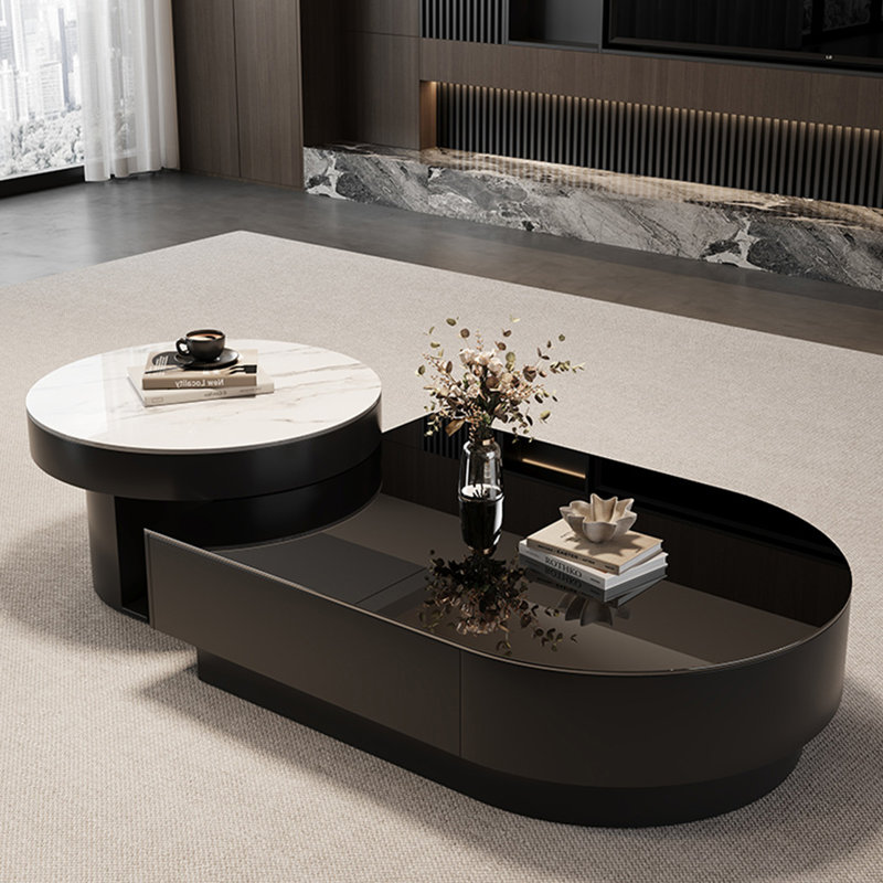 Ensemble de tables basses Luxury, H 11,8 po x L 39,4 po x l 27,6 po