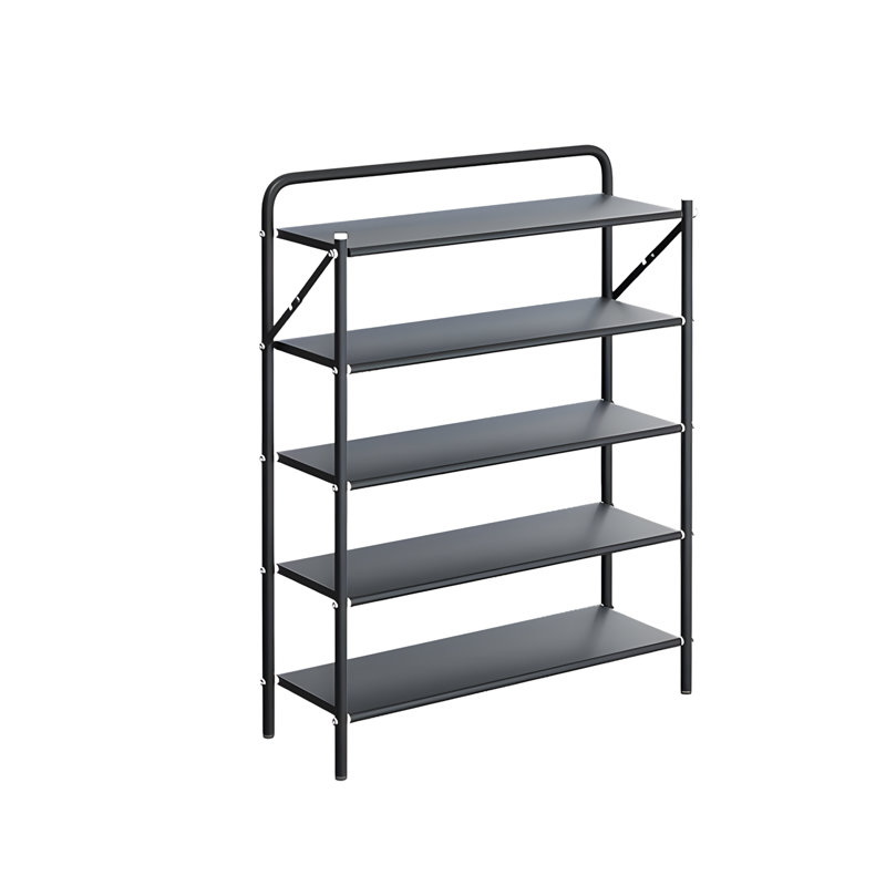 Space-Saving Foldable Shoe Rack, 5-Tier 50 Shelves, Easy Installation, Ideal For Entryway & Rental Home