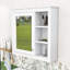 Armoire à pharmacie murale avec miroir et rangement dissimulé Xhoana-1574514523
