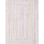 Tapis intérieur / extérieur en polyester géométrique tressé à la main bleu / rouge / ivoire-95601815