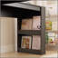 Bureau en L avec chargeur, bureau d'ordinateur avec tiroirs, bibliothèque, bureau d'angle moderne, bureau à domicile, bureau d'écriture en L, bureau d'ordinateur en fibre de carbone avec rangement, noir