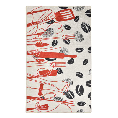 Premium Area Rug, 100% Polyester, 31.5 x 47.2 inches | Antibacterial, Non-Slip Underside | 0.4 in Pile Height, Machine Washable at 86°F | Perfect for Living Room, Bedroom & Kids' Playroom, Soft & Durable Design