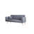 71-inch Bed With Velvet, Gray Color, Suited For Small Spaces, 3 Adjustable Postures, Solid Wood Frame, Easy To Install, 600lbs Capacity-440538065