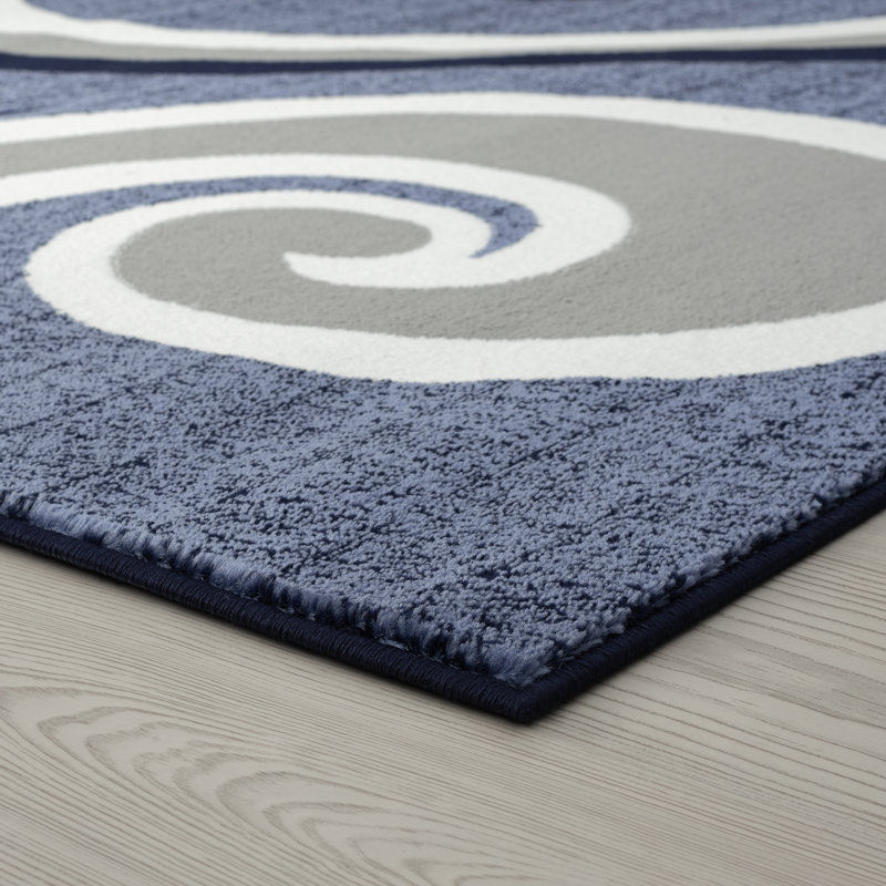 Arlane Abstract Indoor Rug, Rectangle 6'6" x 9'2"