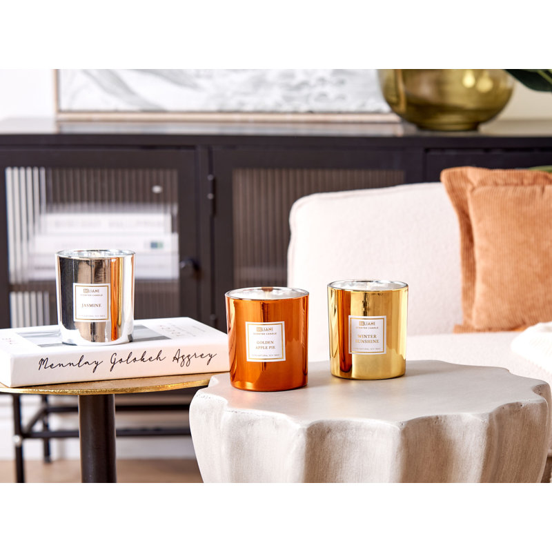 METALLIC GLAMOUR Scented Jar Candle