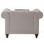 Chaise en lin avec coussin Aurelia