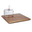 Glenwood Square Serve Board with Cloche