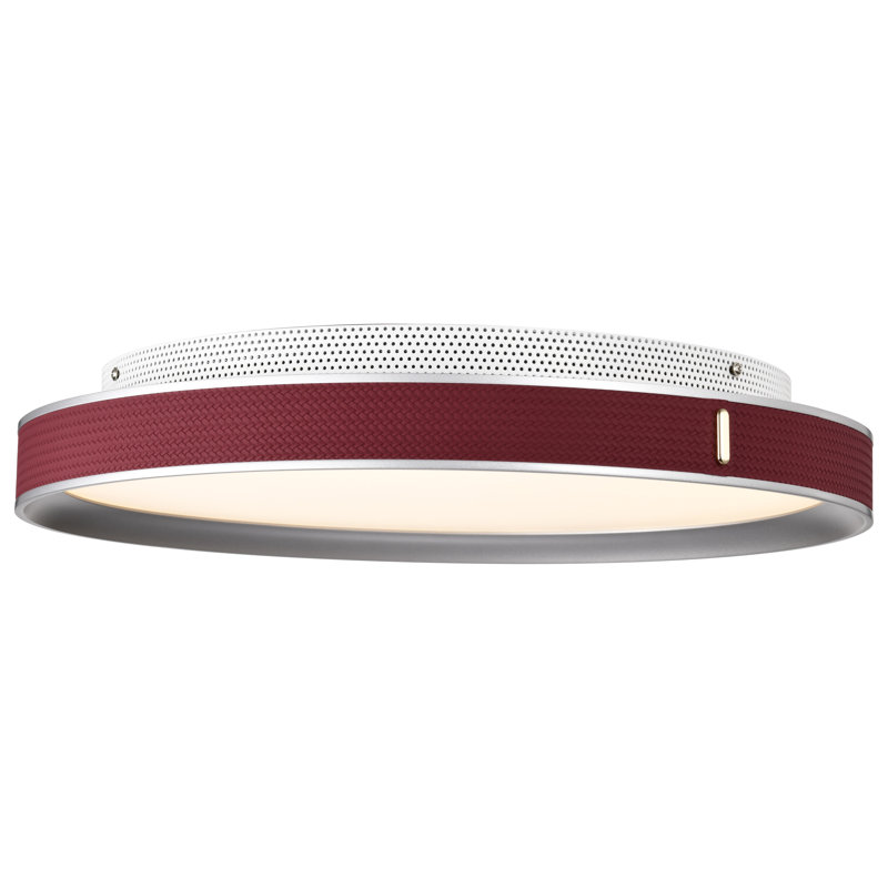 Bandon - 20 Inch LED Flush Mount - Acrylic Lens, Red