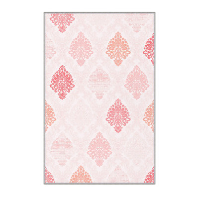 Stylish Woven Carpet, 5.6 x 7.5 Feet, 100% Polyester, 0.3 in Pile Height | Antibacterial, Non-Slip PVC Felt Dot Underside, Machine Washable | 3D Digital Printing, Durable & Easy to Maintain - Perfect for Any Room