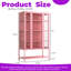 67.25" Tall Three-Sided Glass Display Cabinet With LED Lights & Adjustable Shelves-487939476