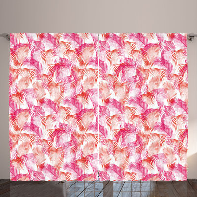 Semi Sheer Curtain Pair