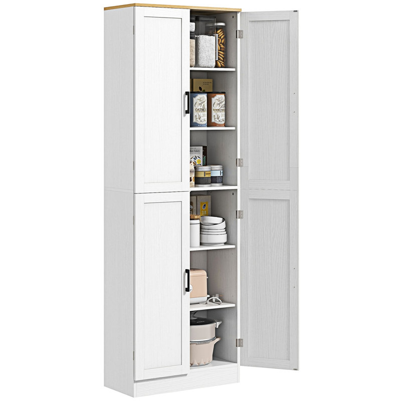Freestanding Kitchen Pantry Storage Cabinet