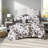 Ultra Soft Microfiber Full Queen Bedding Sets, Floral Modern Home