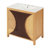 Mid-Century Modern Bathroom Vanity with Sink