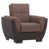 Dark Brown Microfiber